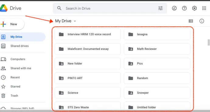 Cómo copiar archivos a otra carpeta en Google Drive