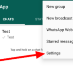 open-your-whatsapp-settings