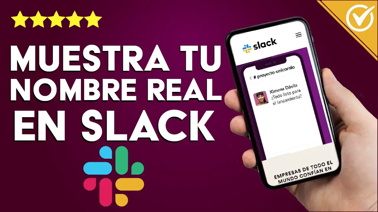 Cómo cambiar su nombre para mostrar en Slack