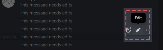 Cómo editar mensajes en Discord