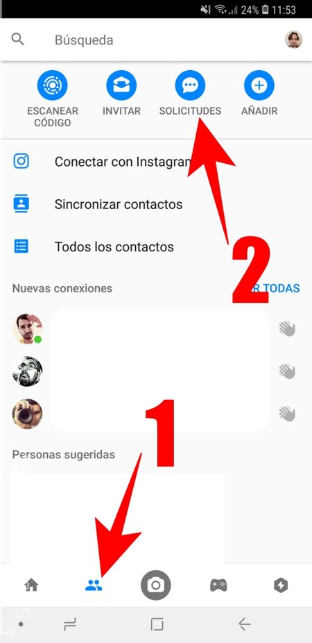 Cómo ignorar mensajes en Messenger