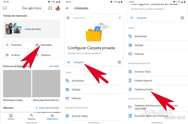 Pasos para recuperar imágenes borradas de Google Photos en minutos