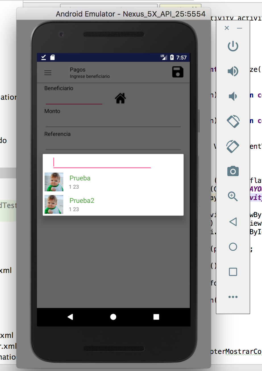Filtro de búsqueda de Android ListView Tutorial de imágenes y textos