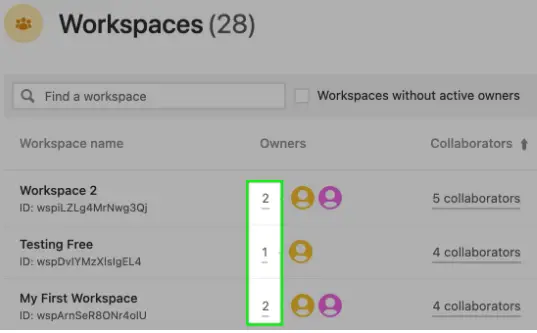 Cómo transferir la propiedad de un espacio de trabajo en Airtable